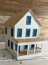 Laser Train Time escala HO 20th Ave House. Totalmente montado e pronto! comprar usado  Enviando para Brazil