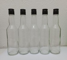 Empty clear glass for sale  OLDHAM
