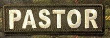 Patch bordado de motociclista Pastor Biker comprar usado  Enviando para Brazil