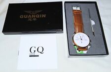 GUANQIN GQ Boutique relógio masculino automático cronógrafo quartzo novo + bateria e ferramenta, usado comprar usado  Enviando para Brazil
