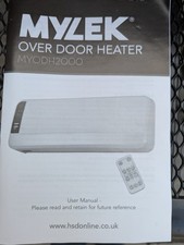 Overdoor heater 2kw for sale  LEIGHTON BUZZARD