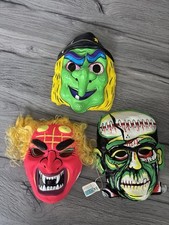 Vintage halloween masks for sale  BIRMINGHAM