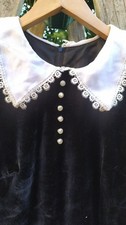 Schwarzes viktorianisch kleid gebraucht kaufen  Tübingen