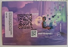 Nftimbre2.1 oblitéré 1er d'occasion  Paris I