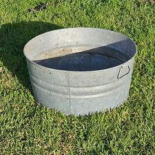 Vintage round galvanized for sale  South El Monte