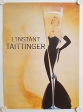 Champagne poster instant d'occasion  Expédié en Belgium