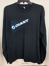 Camiseta de Bicicleta Vintage Giant Bicycles EUA American Apparel Grande Preta Manga Longa comprar usado  Enviando para Brazil