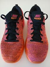 Usado, Tênis esportivo Nike Flyknit Max Fitsole 2 rosa e laranja EUA 8 Reino Unido 5.5 UE 39 comprar usado  Enviando para Brazil