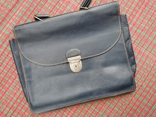 Serviette vintage cuir d'occasion  Élancourt