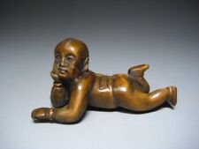 Netsuke child yellow for sale  Shipping to Ireland