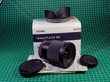 Sigma 16mm mft gebraucht kaufen  Gau-Algesheim
