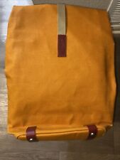 Mochila de lona de algodão Brooks England Pickwick 'Goose Beak' bolsa de ciclismo Itália, usado comprar usado  Enviando para Brazil