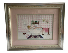 Framed cross stitch for sale  Manchester