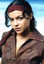 Michelle Rodriguez ASSINADO Ana Lucia PERDIDO 12x18 foto certificado de autenticidade comprar usado  Enviando para Brazil