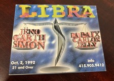 Libra rave flyer for sale  Menlo Park