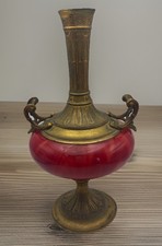 bronze vase glass for sale  Woodside