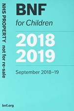 Bnf children 2018 for sale  UK