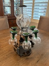 Vintage etched luminarc for sale  Cypress