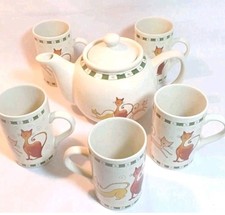 Cat tea set. for sale  TENTERDEN
