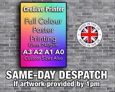 Poster printing 280gsm for sale  MANCHESTER