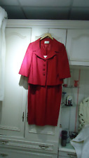 Red dress suit for sale  HINCKLEY