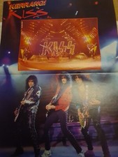 Vintage A3 Large KISS BRUCE KULICK PAUL STANLEY / BABY ANIMALS POSTER KERRANG comprar usado  Enviando para Brazil