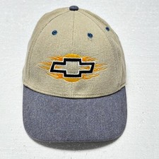 Chapéu boné vintage Chevrolet bege azul masculino tamanho único ajustável Chevy Flames comprar usado  Enviando para Brazil