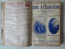 Recueil chansons partitions d'occasion  Évian-les-Bains