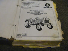 1965 1974 Ford New Holland PA-9125 Trator 5000 7000 Peças Catálogo Manual PA9125 comprar usado  Enviando para Brazil