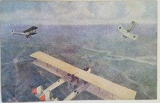 Cartolina volo pilota usato  Roma