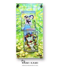 Vitrine de cartão Pokémon personalizada Perrin & Hisuian Growlithe comprar usado  Enviando para Brazil