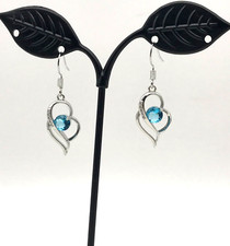 Silver tone heart for sale  Huntsville