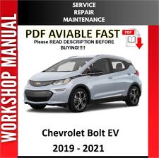 MANUAL DE OFICINA DE REPARO DE SERVIÇO CHEVROLET BOLT EV 2019 2020 2021 comprar usado  Enviando para Brazil
