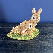 Estatueta vintage 1989 Natures Friends mamãe coelho com bebê coelho primavera Páscoa comprar usado  Enviando para Brazil