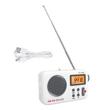 SY-8801 Novo Rádio Alarme Portátil AM/FM PLL Equipado com Tela LED comprar usado  Enviando para Brazil