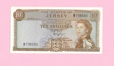 Jersey ten shilling for sale  WALTHAM CROSS