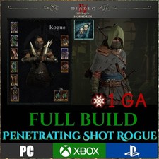 💥Diablo 4💥Penetrating Shot Rogue💥 BUDOWA GRY KOŃCOWEJ 💥SEZON 9 GRZECHÓW HORADRIM, używany na sprzedaż  PL