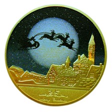 Medaille plaquée pere d'occasion  Salies-de-Béarn
