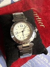 Cartier pasha stainless for sale  LONDON