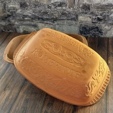 Romertopf 113 assador de frango argila grande padeiro de terracota cozinha tradicional comprar usado  Enviando para Brazil