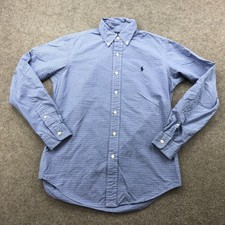 Camisa masculina Ralph Lauren pequena com botões ajuste personalizado vestido colarinho pônei, usado comprar usado Camisa masculina Ralph Lauren pequena com botões ajuste personalizado vestido colarinho pônei, usado comprar usado  Enviando para Brazil