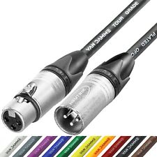 Cabo De Microfone Van Damme Chumbo Macho Para Fêmea Xlr Microfone Patch Neutrik 10 Cores, usado comprar usado  Enviando para Brazil