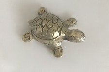 Tortue metal argente d'occasion  Beauchamp