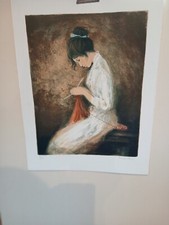 Lithographie originale charoy d'occasion  Pellevoisin