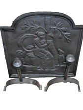 Plaque ancienne cheminée d'occasion  Mer