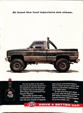 1990 STP Vintage Impressão Anúncio "Pelo menos os injetores de combustível estão limpos" Caminhão Off-Road comprar usado  Enviando para Brazil