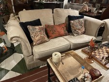 Pair cream knole for sale  AMBLESIDE