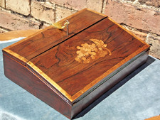 Rosewood lap desk for sale  LOUTH