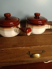 Vintage stoneware lidded for sale  Kalamazoo