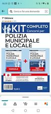 Manuale concorso polizia usato  Santa Croce di Magliano